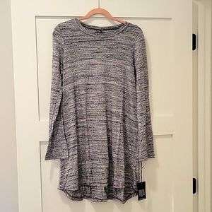 Michael Lauren Long Sleeve Soft Gray Dress Size L NWT